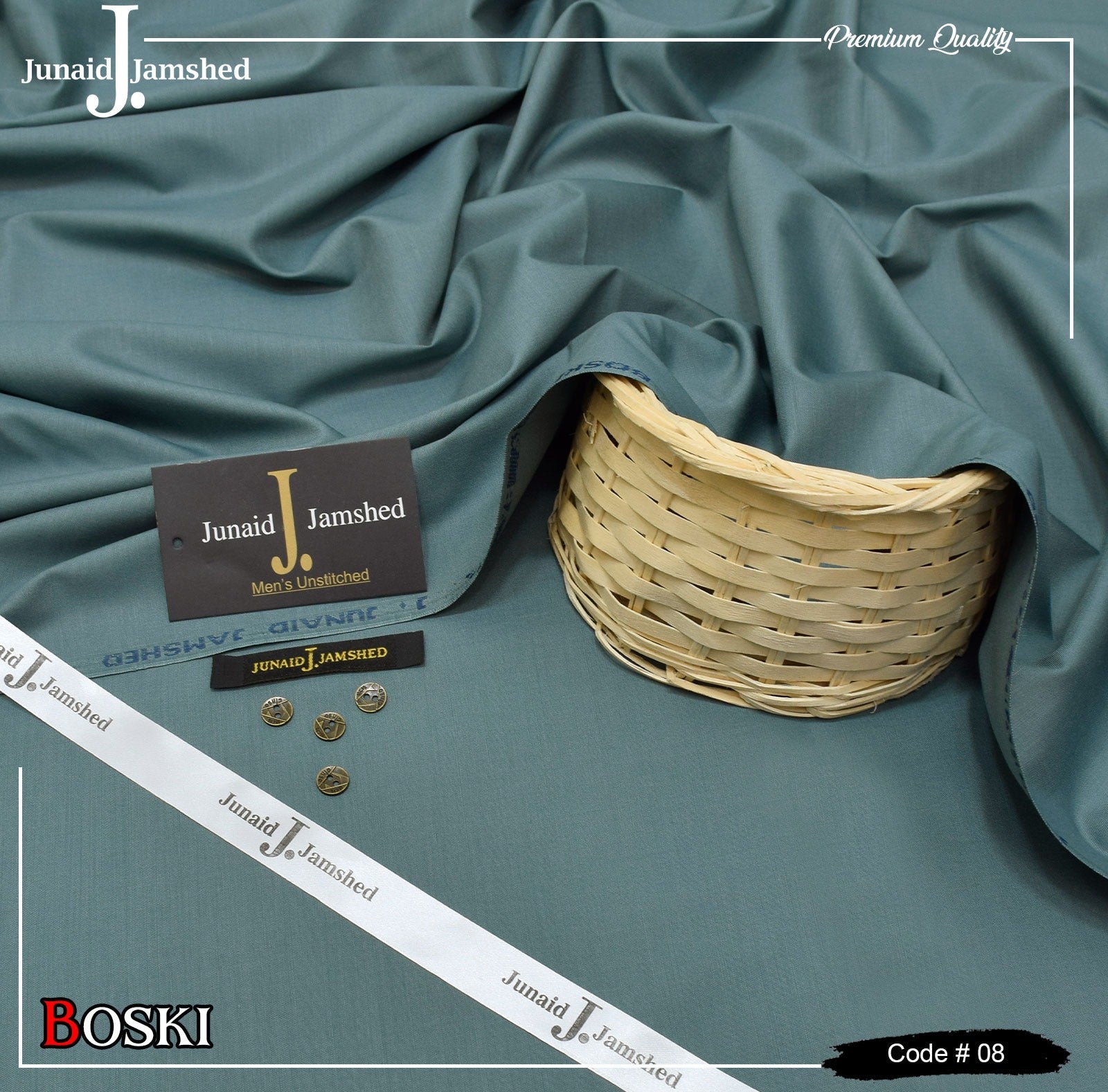 BLENDED UNSTITCHED KAMEEZ SHALWAR FABRIC | Junaid ( J. ) Jamshed