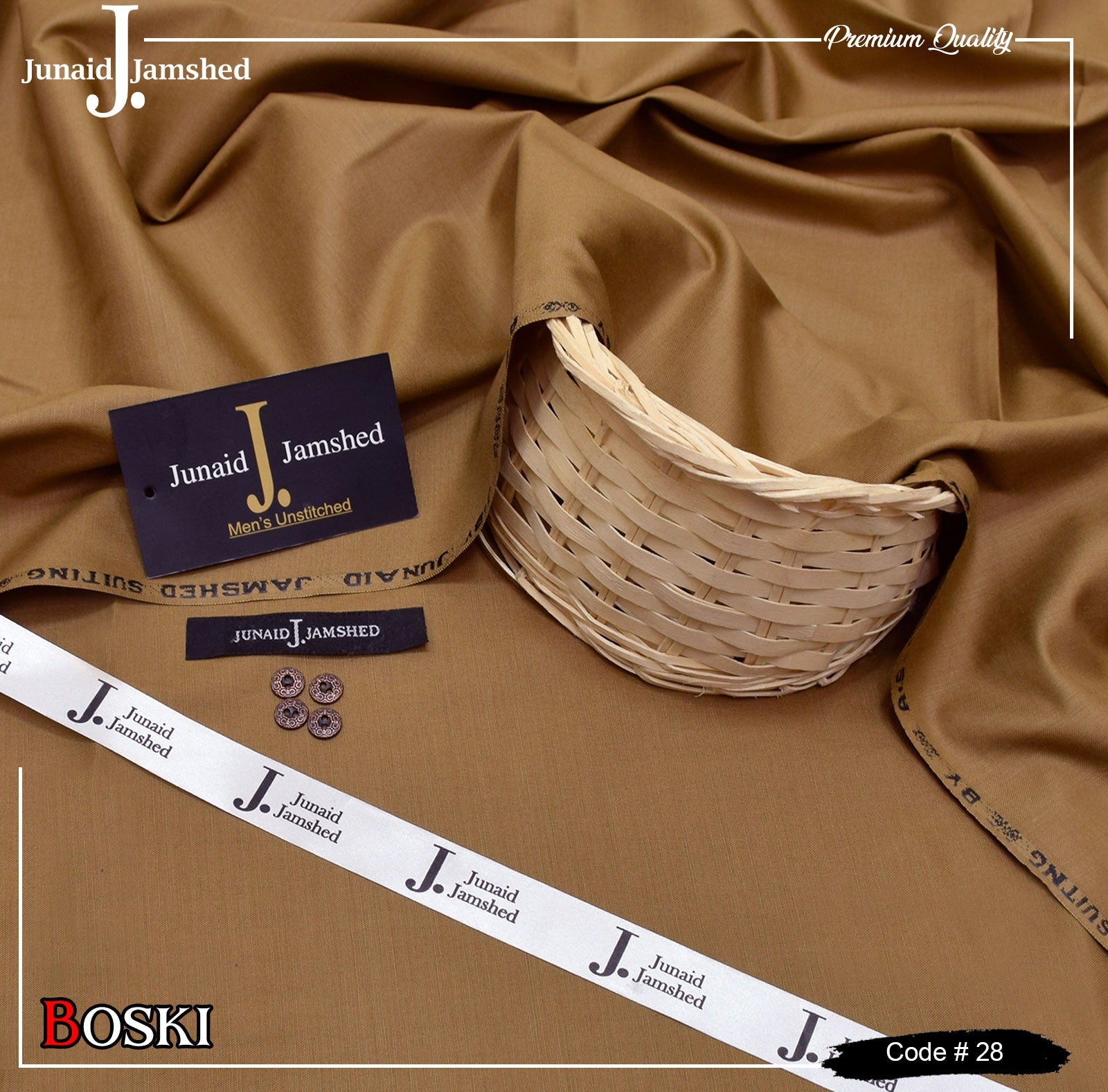 BLENDED UNSTITCHED KAMEEZ SHALWAR FABRIC | Junaid ( J. ) Jamshed