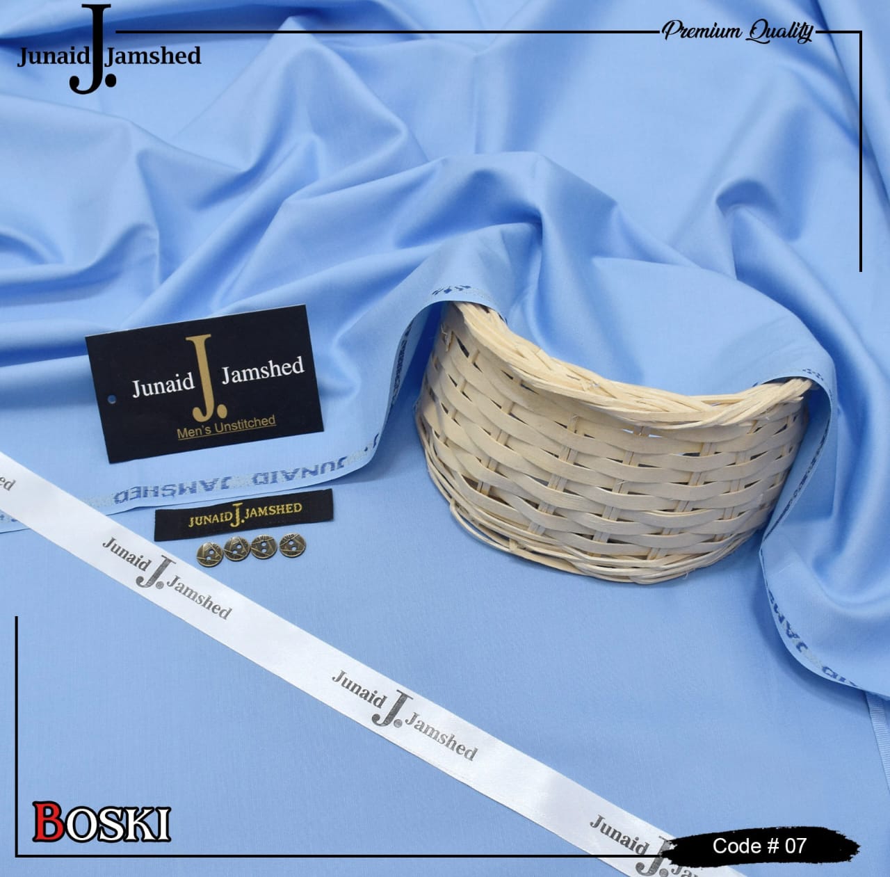 BLENDED UNSTITCHED KAMEEZ SHALWAR FABRIC | Junaid ( J. ) Jamshed