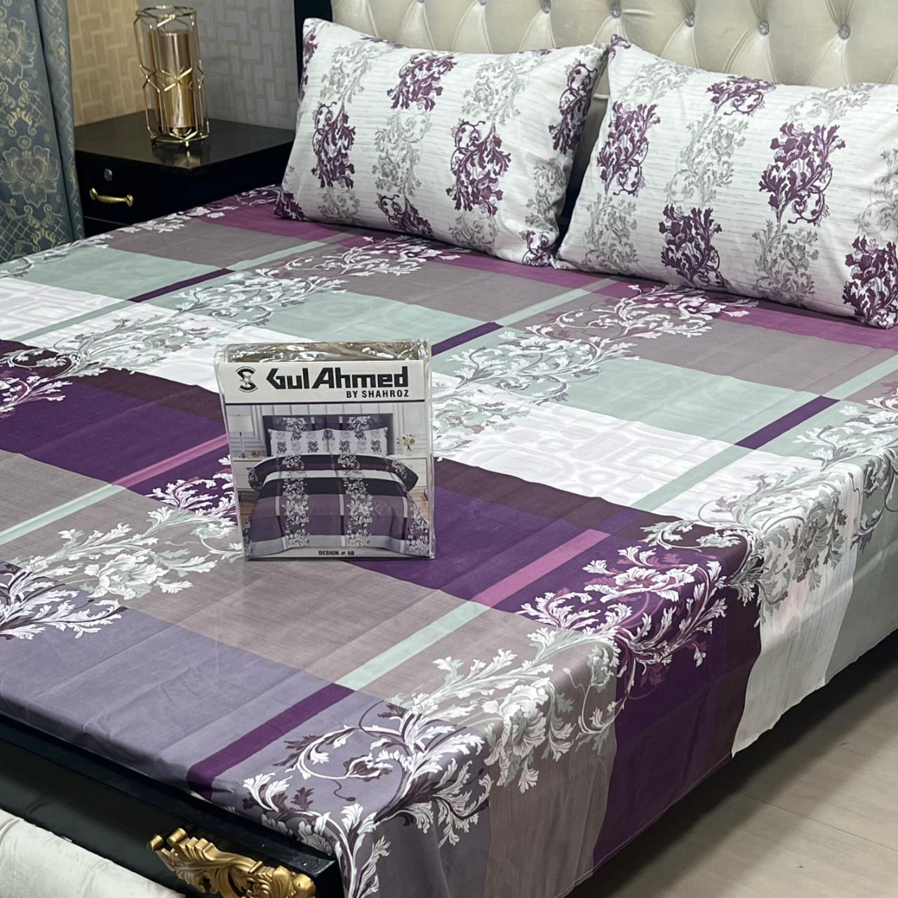 King Size Sylonica cotton BedSheet Set